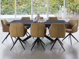 Bluebell Extension Dining Table Blizzard Ceramic