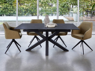Bluebell Extension Dining Table Blizzard Ceramic