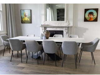 Augusta Extension Dining Table Vermont Ceramic