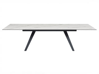 Pacifico Extension Dining Table Classic White
