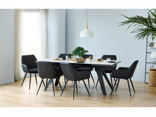 Pacifico Extension Dining Table Classic White