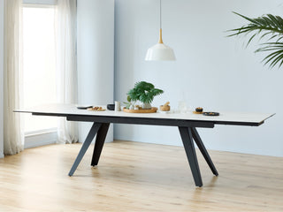 Pacifico Extension Dining Table Classic White