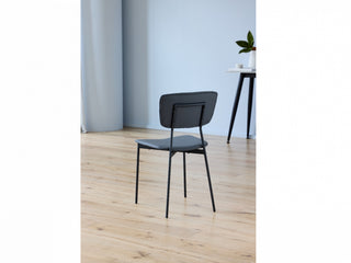 Hollow Dining Chair Charcoal (Set of 2)