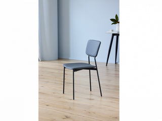 Hollow Dining Chair Charcoal (Set of 2)