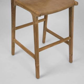 Marvin Bar Stool High Back - Toffee