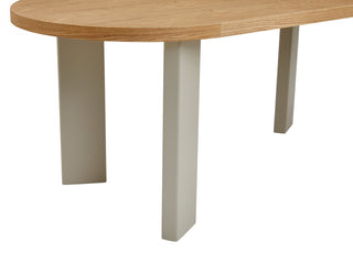 Pinehurst Rectangular Dining Table Oak / Grey