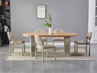 Pinehurst Rectangular Dining Table Oak / Grey