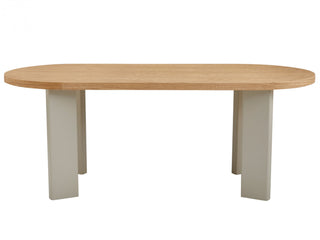 Pinehurst Rectangular Dining Table Oak / Grey