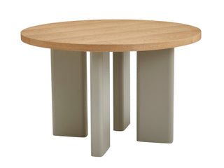 Pinehurst Round Dining Table Oak / Grey