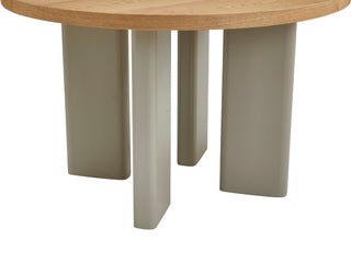 Pinehurst Round Dining Table Oak / Grey
