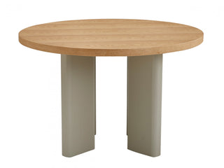 Pinehurst Round Dining Table Oak / Grey