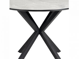 Beacon Dining Table Grey Cloud
