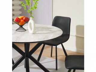 Beacon Dining Table Grey Cloud