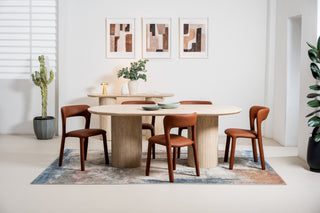 Bella Luna Dining Chair Tan (Set of 2)