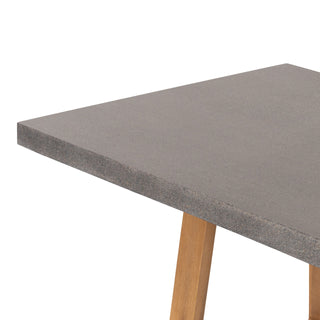 Savannah 2.4m Rectangular Dining Table - Grey & Light Honey