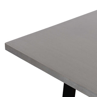 Savannah 2.4m Rectangular Dining Table - Grey & Black