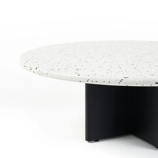 Maybelle Coffee Table - White & Black Terrazzo - Preorder