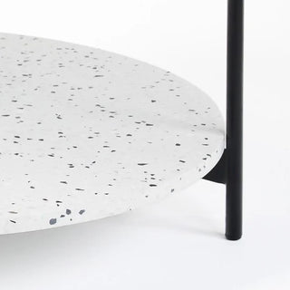 Maddox Coffee Table - Black White Terrazzo - Preorder