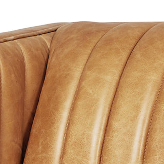 Wallace Leather Armchair - Canyon Whiskey