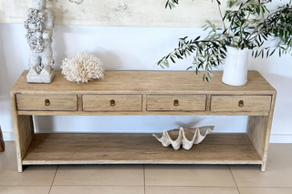 Silo Reclaimed Timber Console Table, 170cm