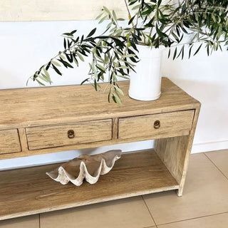 Silo Reclaimed Timber Console Table, 170cm