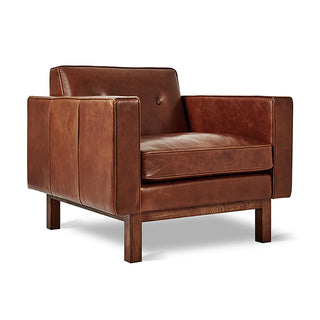 Embassy Armchair - Saddle Brown