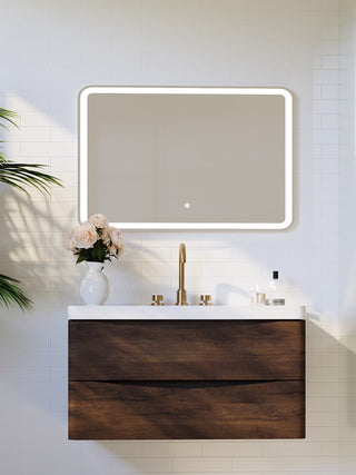 Lennox LED Mirror - 900x25x600mm