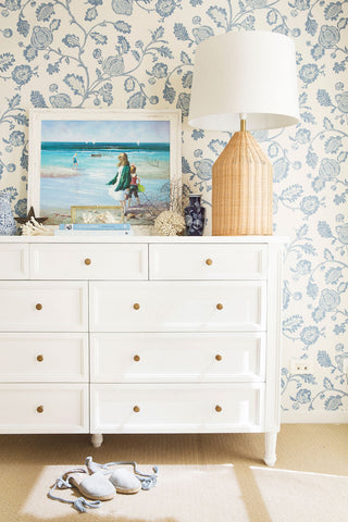 Bella Dresser - 9 Drawer - White