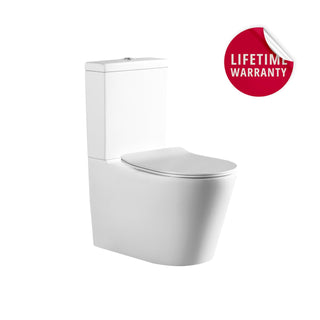 Zurch Rimless Nano Glaze Toilet Suite