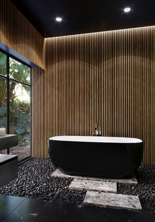 Altus Bathtub - Black 165cm