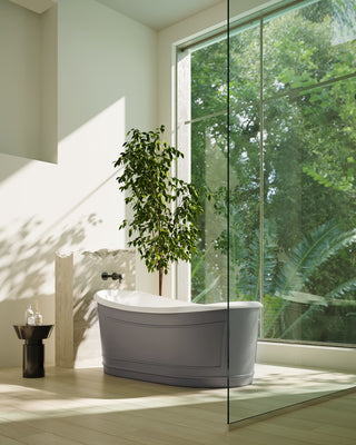 Carlton bathtub - Grey -167cm