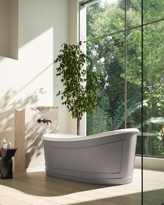 Carlton bathtub - Grey -167cm