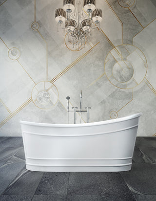 Carlton bathtub - White -167cm