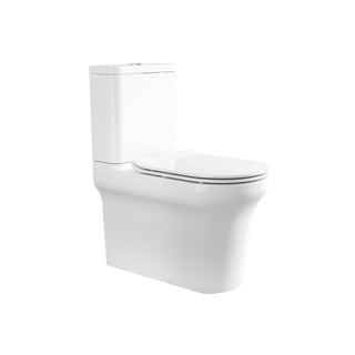 Tolv Rimless Nano Glaze Toilet Suite