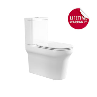 Tolv Rimless Nano Glaze Toilet Suite