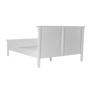 Halifax King Bed with Footboard - White