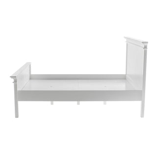 Halifax Queen Bed with Footboard - White - PREORDER