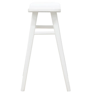 Aria Oval Solid Mahogany Timber Counter Stool
