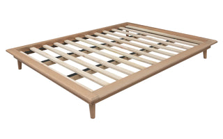 Gatsby Solid Timber Platform Bed Frame - Natural