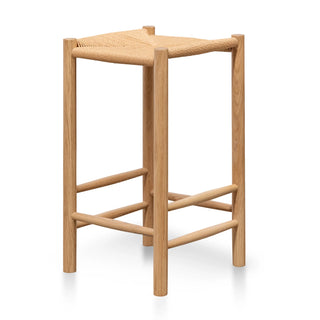 Ricki Backless Stool - Natural