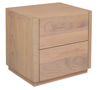 Gatsby 2 Drawer Bedside Table - Natural