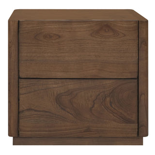 Gatsby 2 Drawer Bedside Table - Walnut