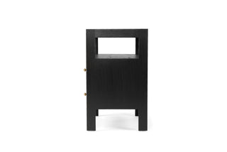 Geneva Bedside Table - Black