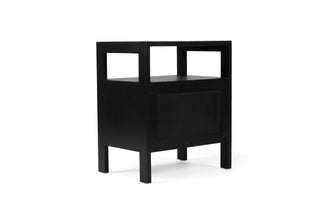 Geneva Bedside Table - Black