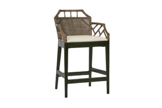 Baker Counter Stool with arms Soil Brown