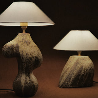 Talu Lamp | Umber & Ivory
