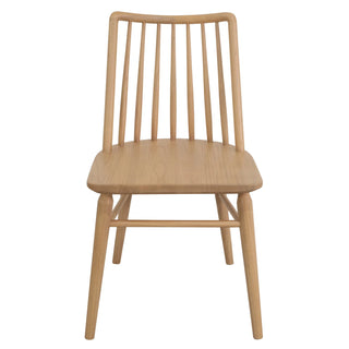 Riviera Solid Oak Dining Chair - Set of 2 - Natural