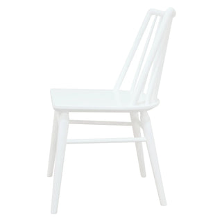Riviera Solid Oak Dining Chair - Set of 2 - White