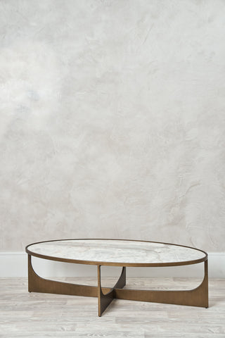 Riggins Oval Coffee Table - 150 x 80cm