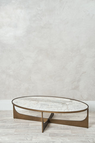 Riggins Oval Coffee Table - 150 x 80cm